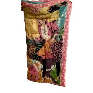 Vintage 1989 Barbie And Poodle Rare Sleeping Bag
